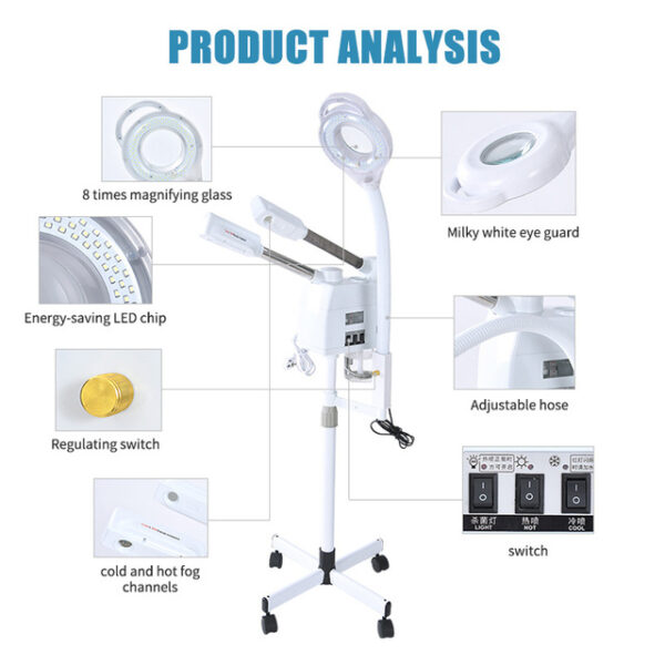 Facial Steamer 3 in 1 - Image 2