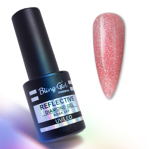 Bling Girl Reflective Diamond Gel Soak Off UV/LED 10ml