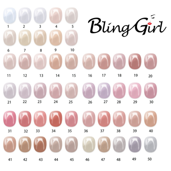 Bling Girl Strong Rubber Color Bases 15ml - Image 2
