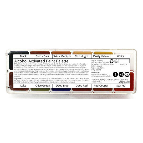 12 Shade Alcohol Activated Paint Palette - Image 2
