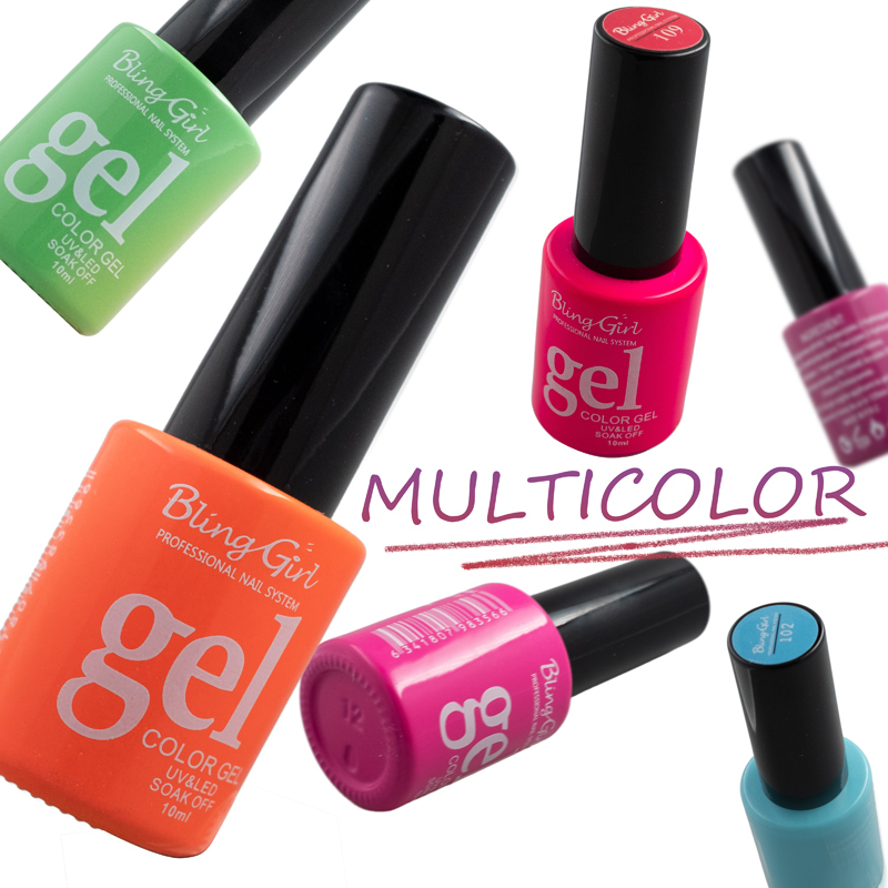 Bling Girl Gel Smalto Soak Off UV/LED 10ml